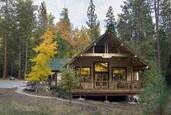 Color photo of Wawona Bassett Memorial Library